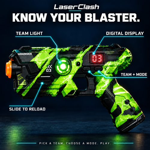 NEON™ LASER TAG BATTLE SET